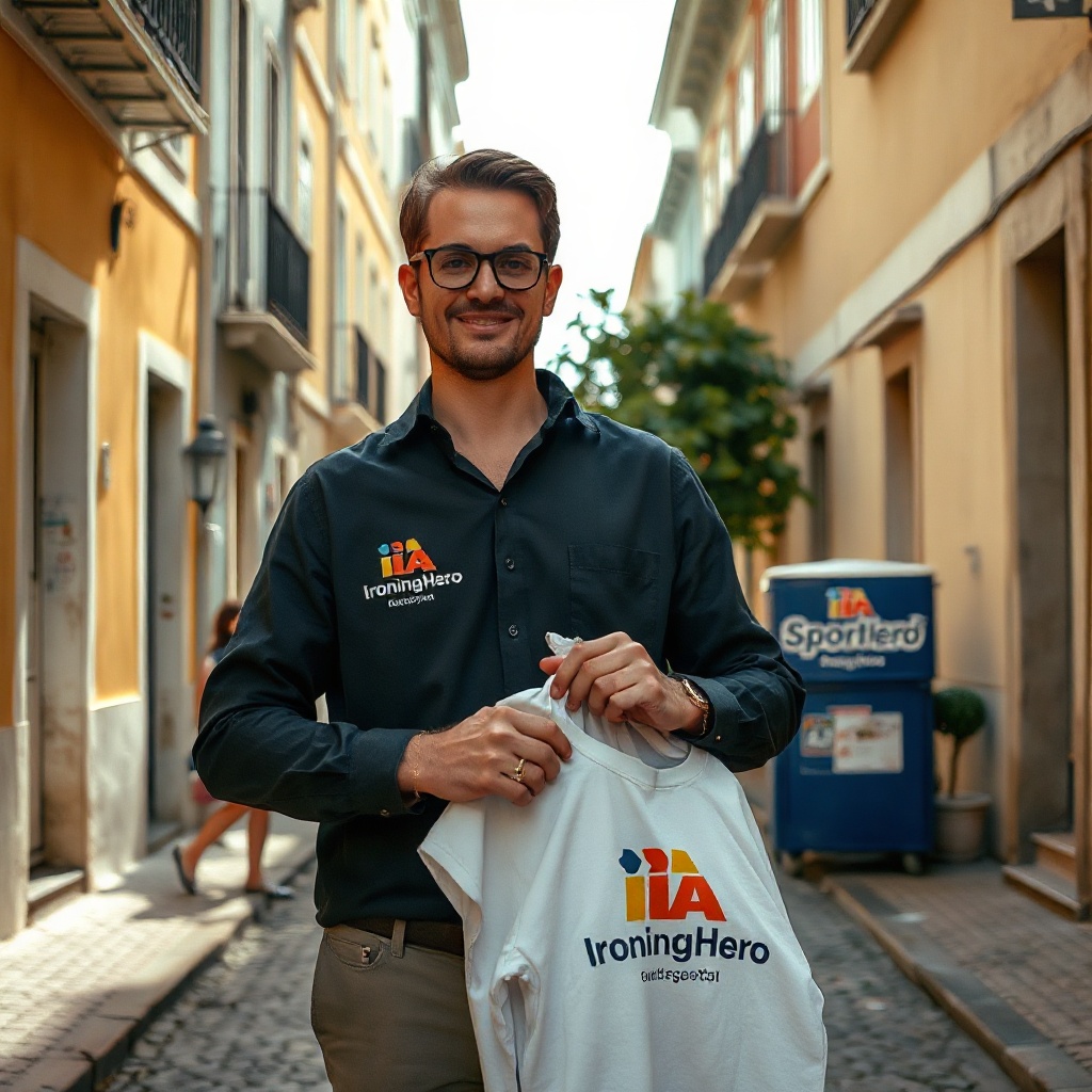 Makellose Kleidung in der Hitze Lissabons: das Geheimnis eines AL in Alfama