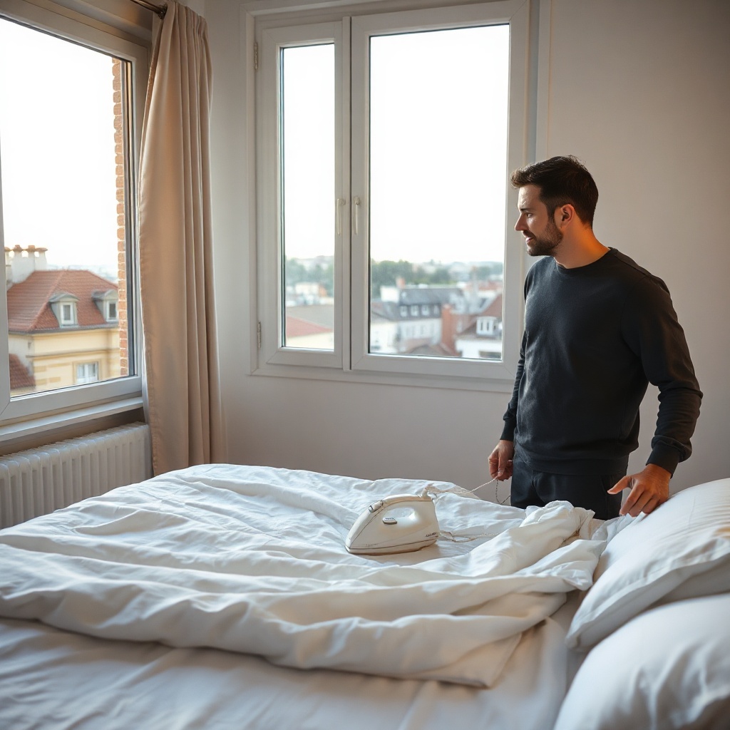 3 Bewertungen, 290 Tage: Ihre Ferienwohnung in Graça darf sich bei der Bettwäsche keine Blöße geben