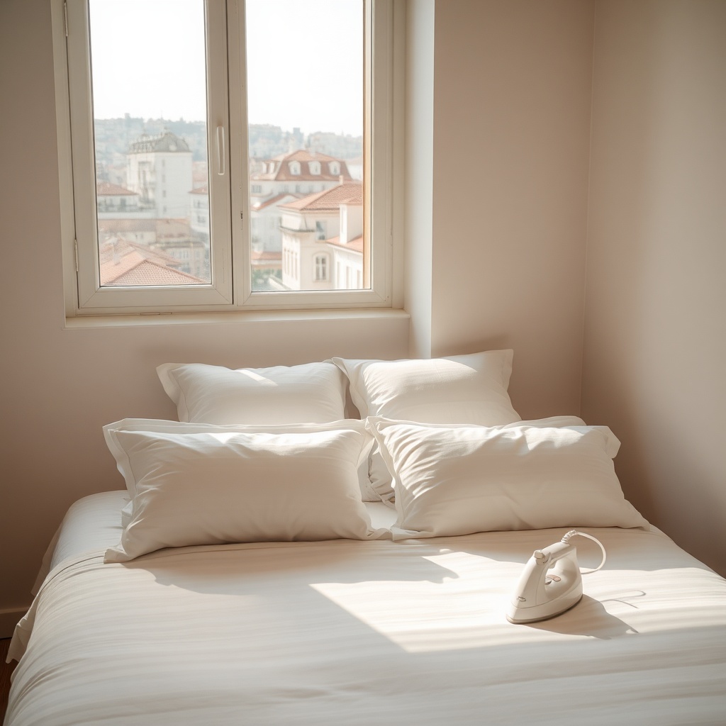 Fotos de Sábanas Planchadas: Triplica las Reservas en tu Airbnb en Lisboa