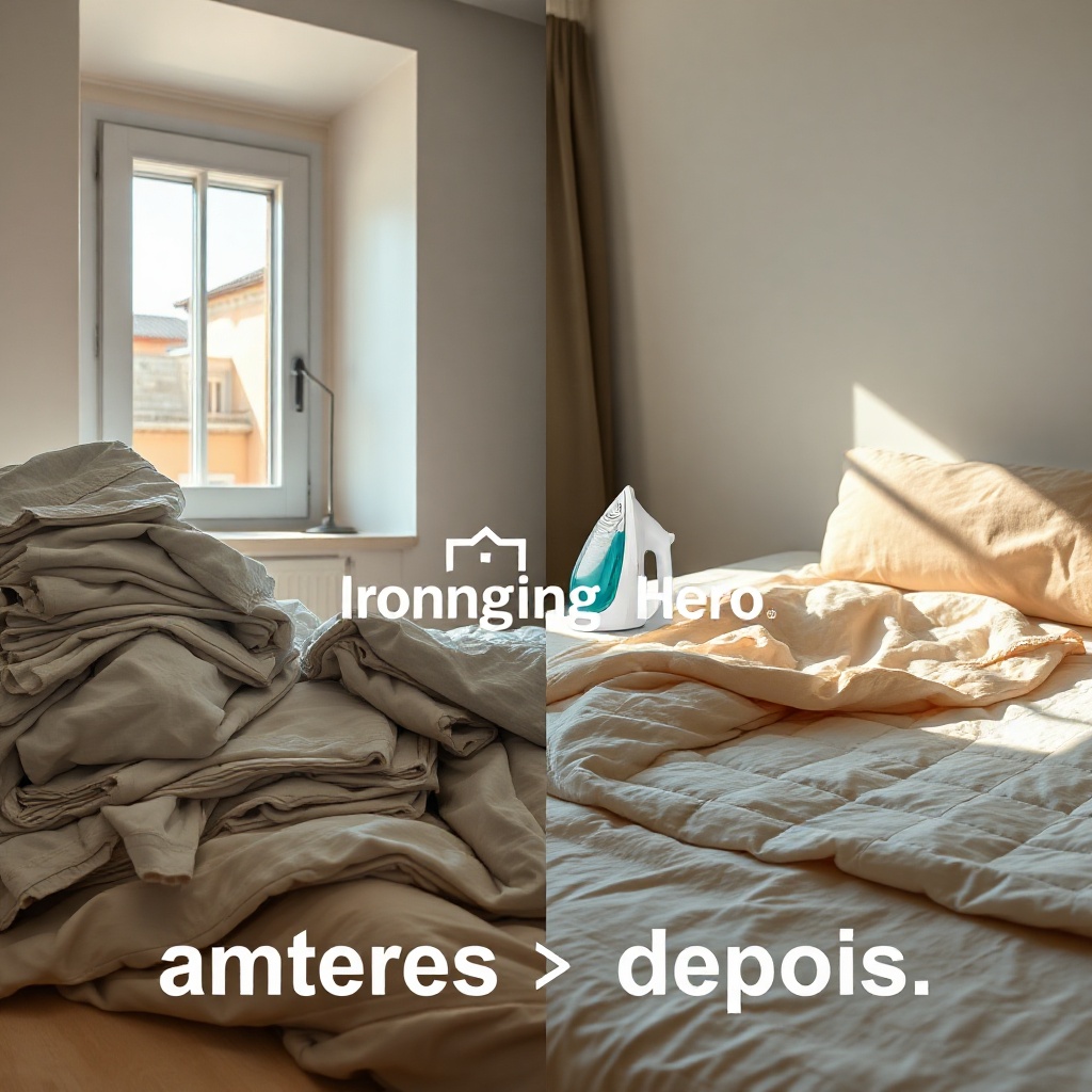 Engomadoria para Airbnb em Lisboa: Como 347 Camisas Salvaram um Superhost