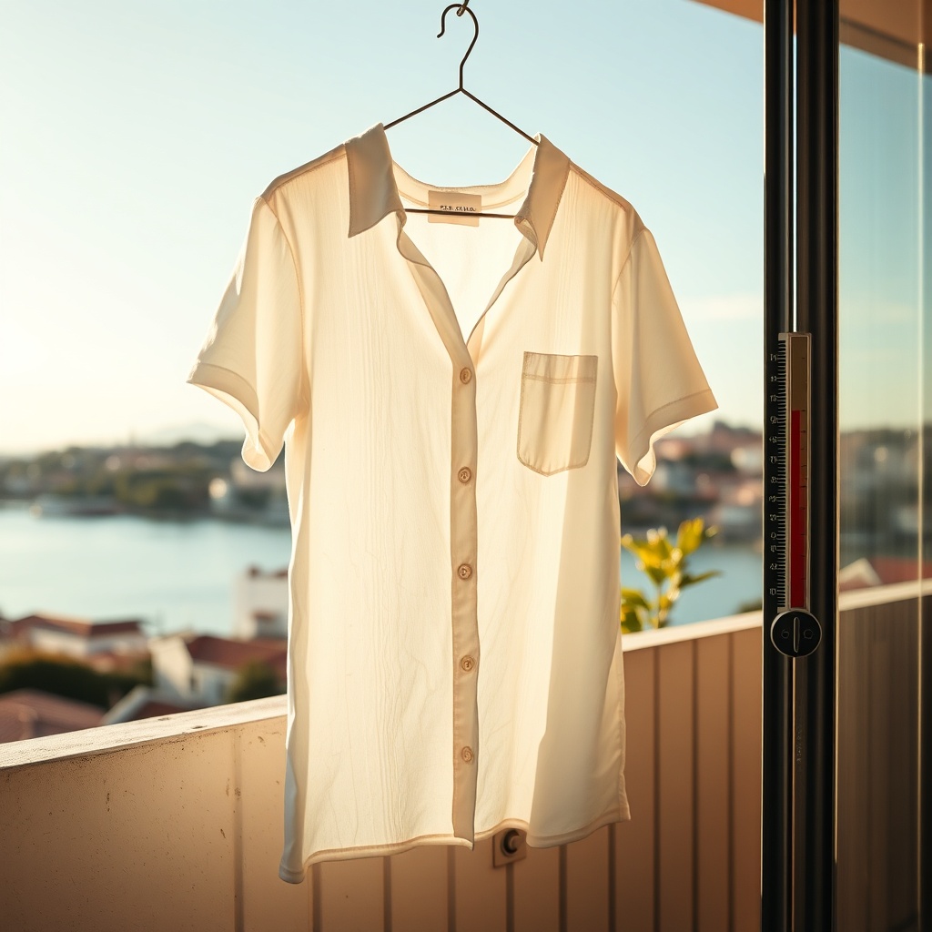 Clothes Dry in 10 Minutes and Wrinkles for Eternity: Lisbon at 34°C